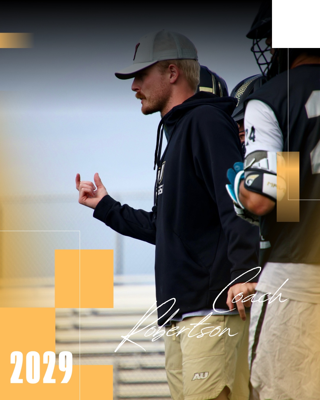 Chase Robertson, 2029 head coach