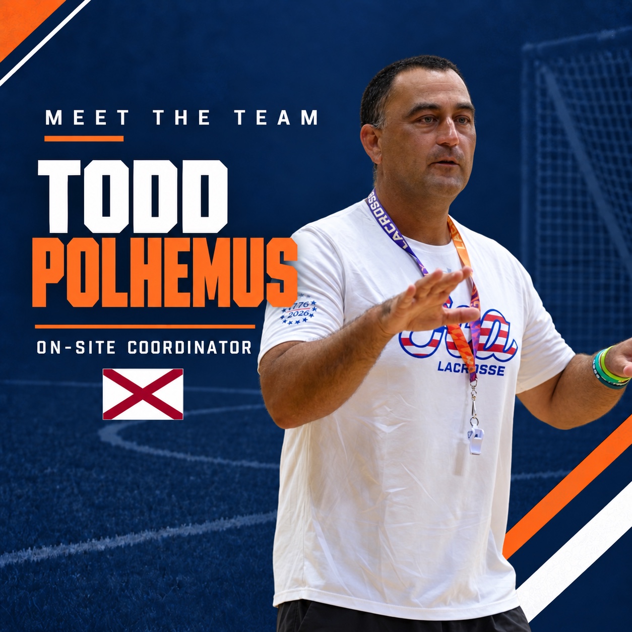 Todd Polhemus, On-Site Coordinator representing Alabama